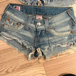 True religion shorts